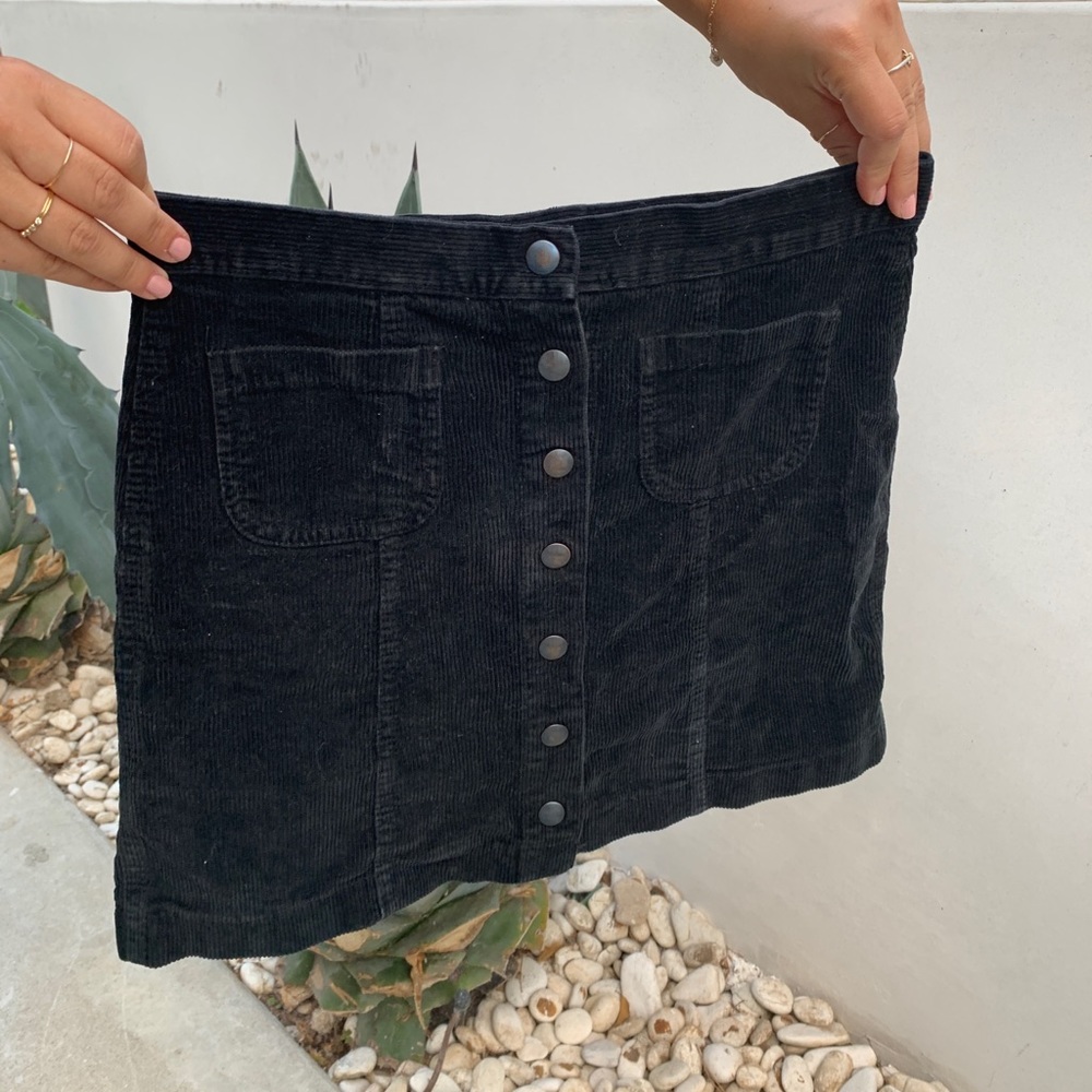 Brandy Melville Corduroy Mini Skirt